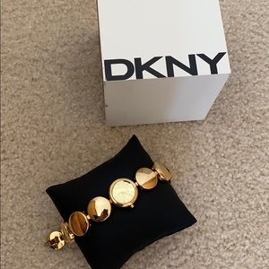DKNY Gold color bracelet watch